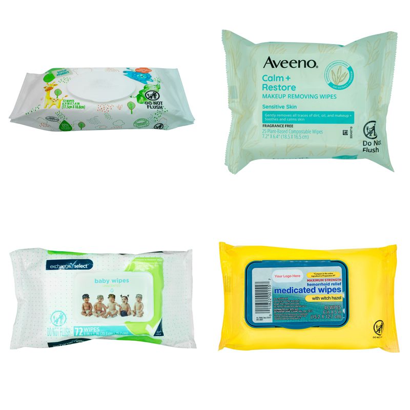 4 wipes packs examples